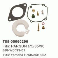 Outboard Marine Carburetor Tune-Up Kits for Parsun T75/85/90 688-W0093-01 - YAMAHA  E75B/85B,90A - 2 Stroke - T85-05060290 - Parsun